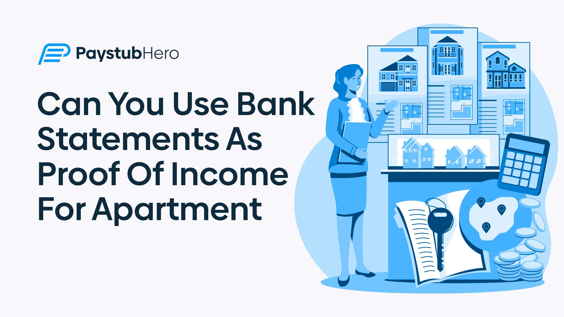 Can you use bank statements as proof of income for apartment