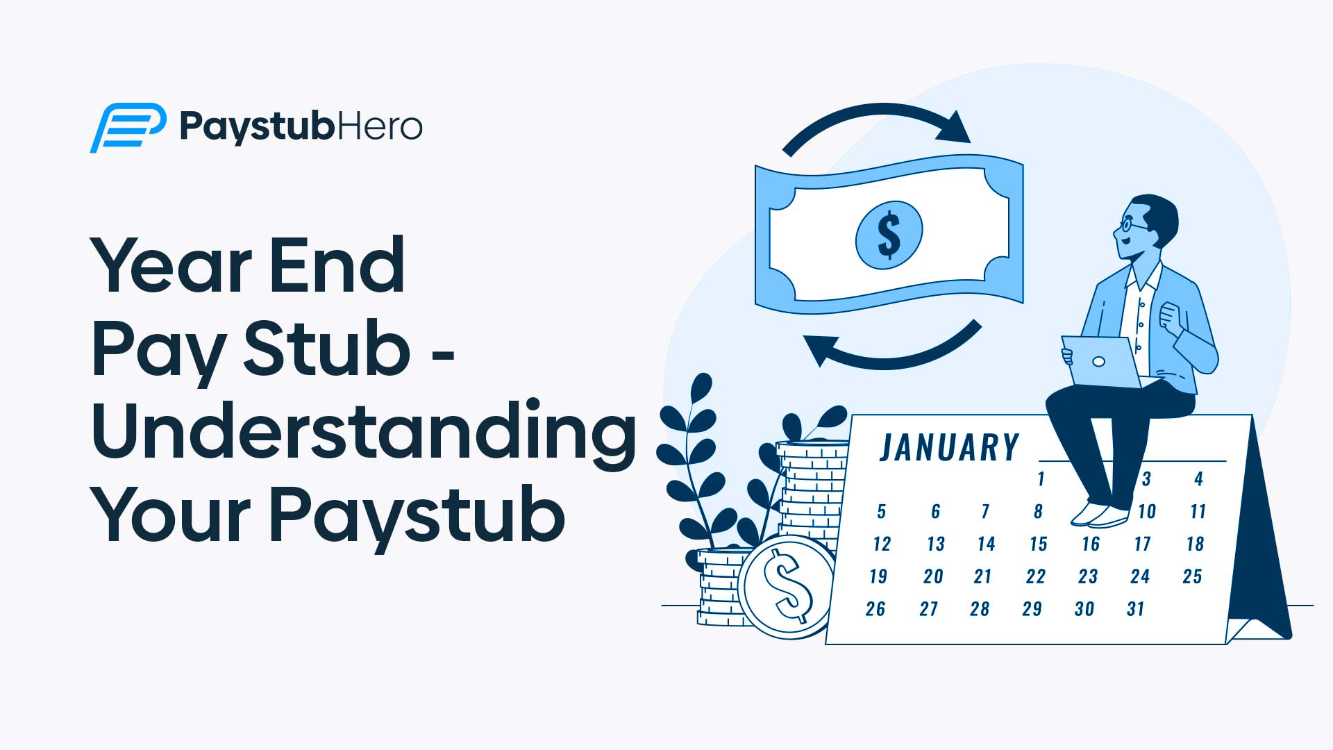 Year End Pay Stub