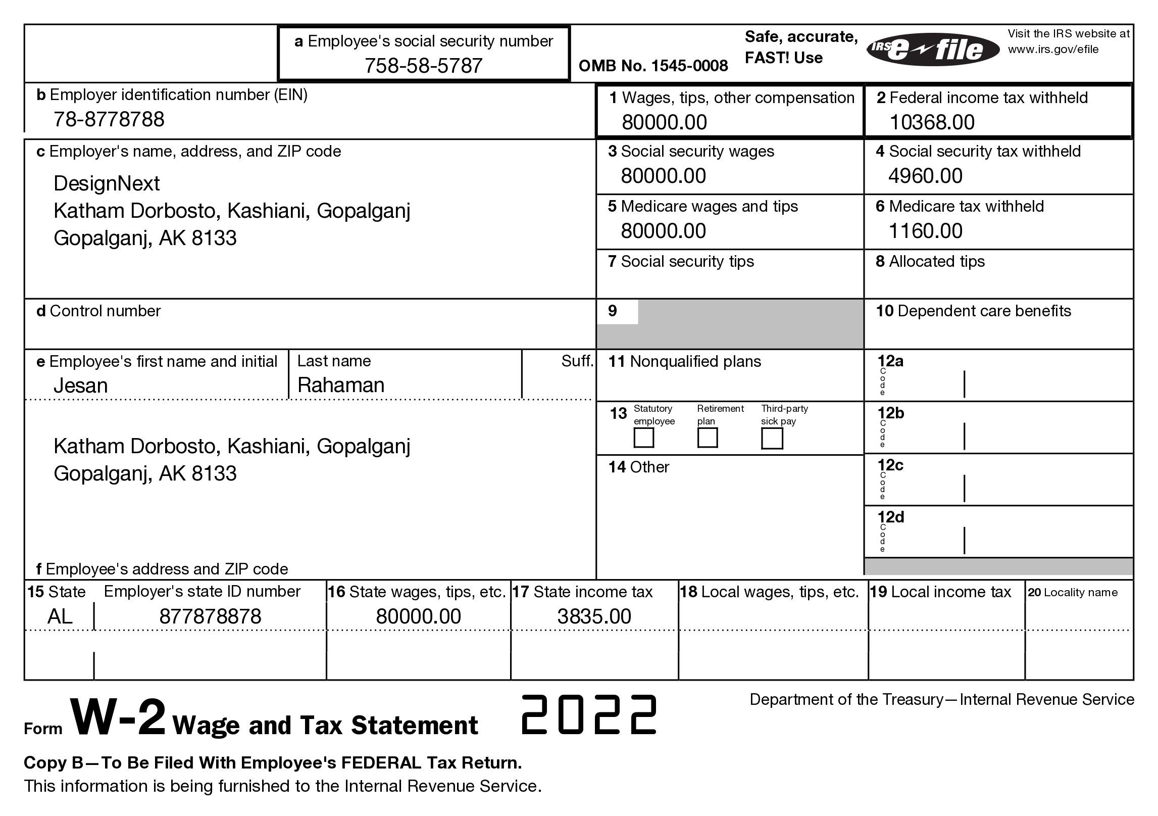 printable w2 form generator | fast, accurate, and irs-compliant