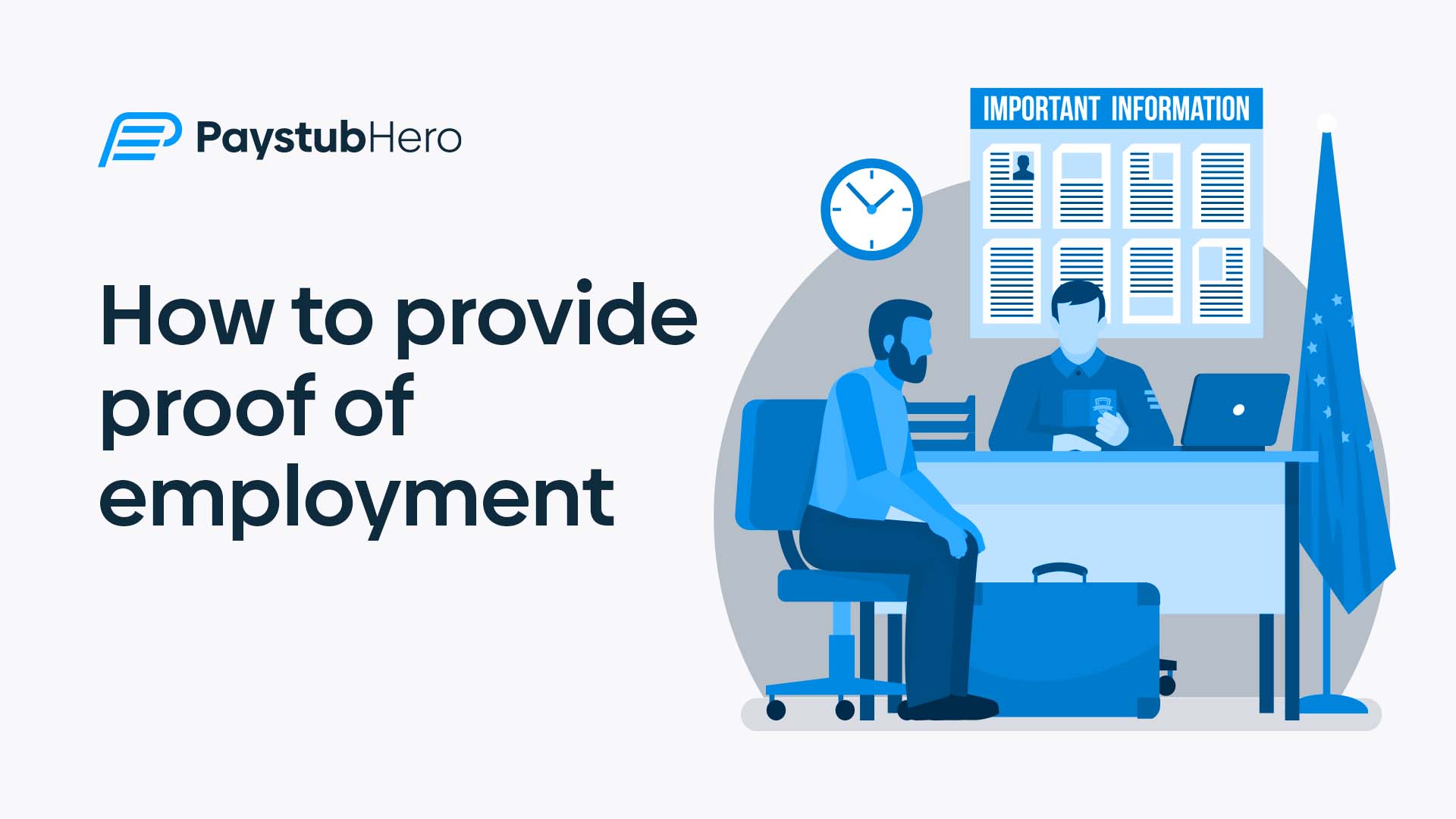 How to provide proof of employment