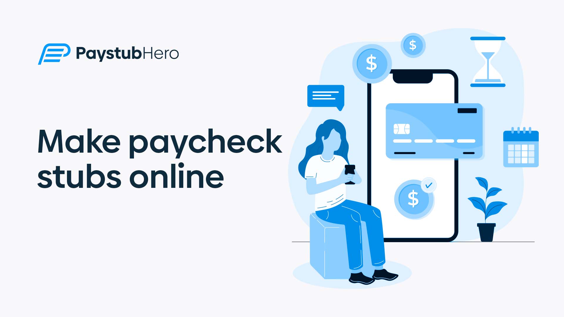 Make paycheck stubs online