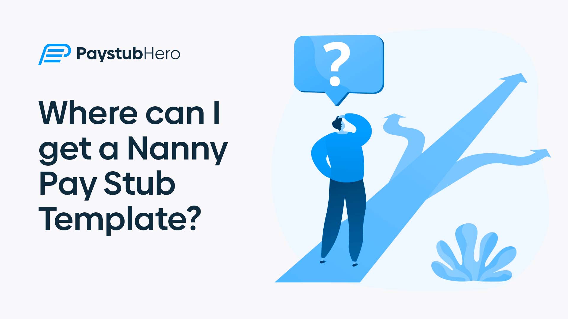 Where can I get a Nanny Pay Stub Template?