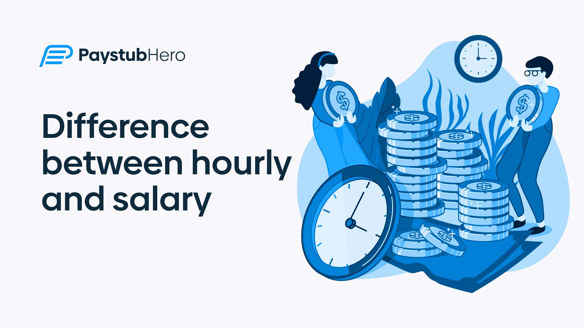 Difference between hourly and salary