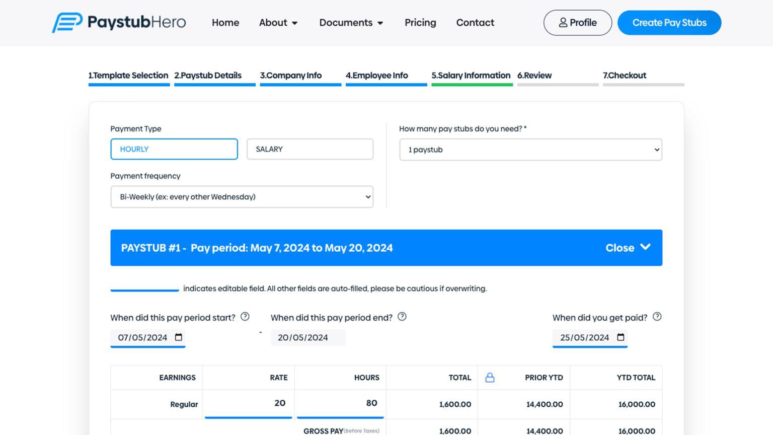 Paystub Calculator | Instant Payroll Calculations | Paystub Hero