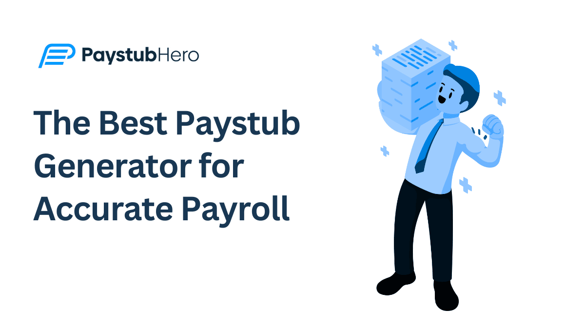 Best Paystub Generator