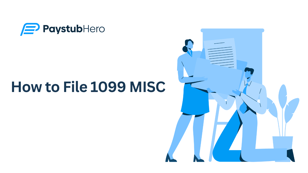 How to File 1099 Misc